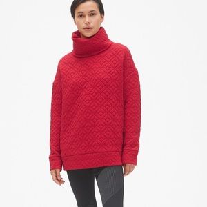 GAP | Tops | Gapfit Jacquard Funnelneck 
